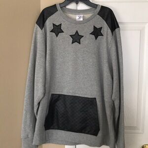 Grey sweatshirt, adult medium